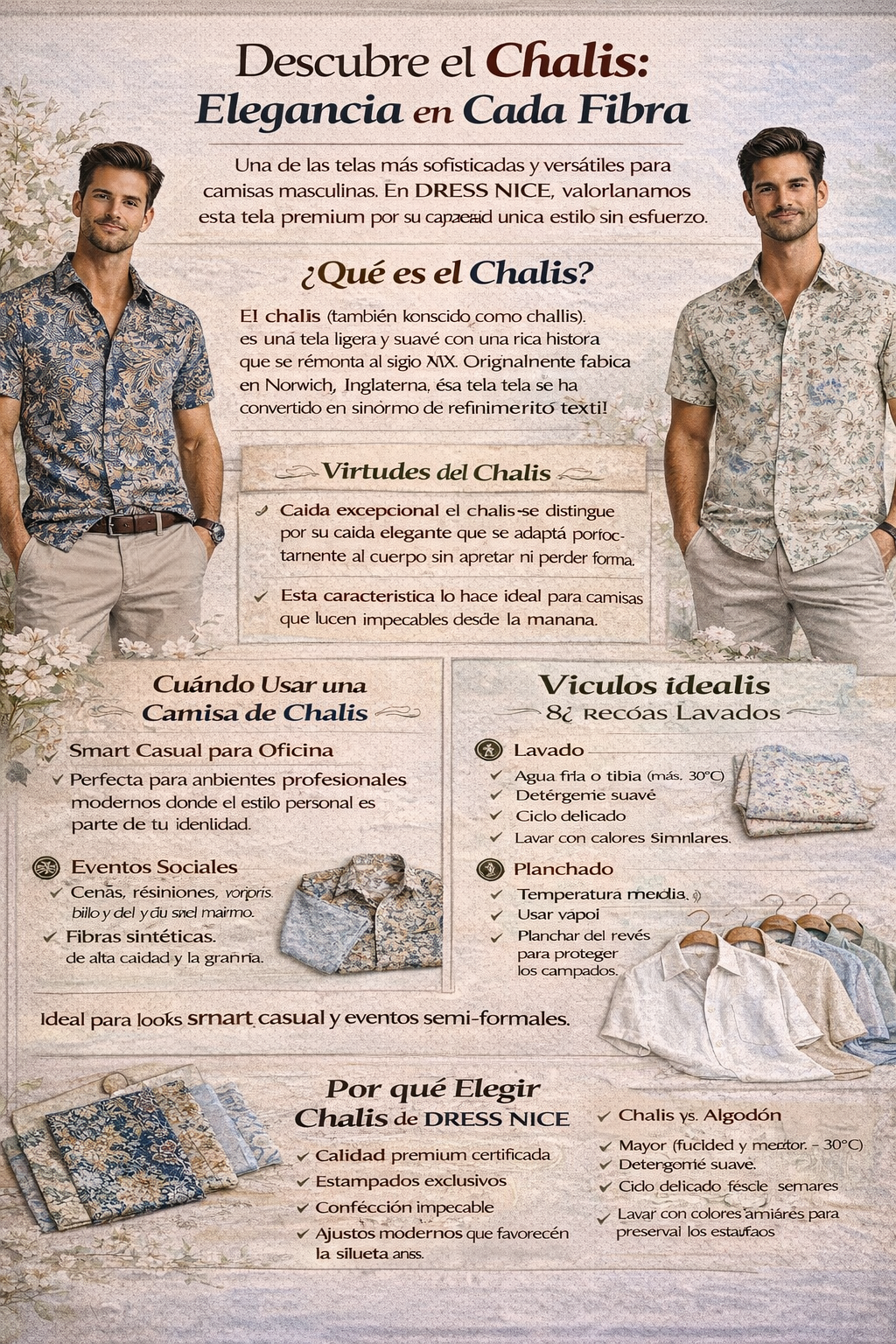 El Chalis: La Tela Sofisticada que Todo Hombre Debe Conocer