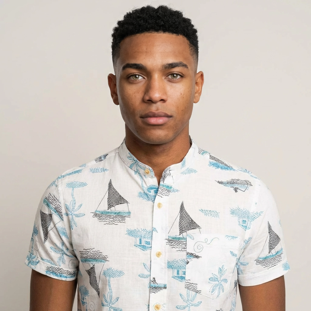 Camisa Lino - Travesia Nautica