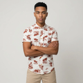 Camisa Lino - Terracota Tropicos de la Costa