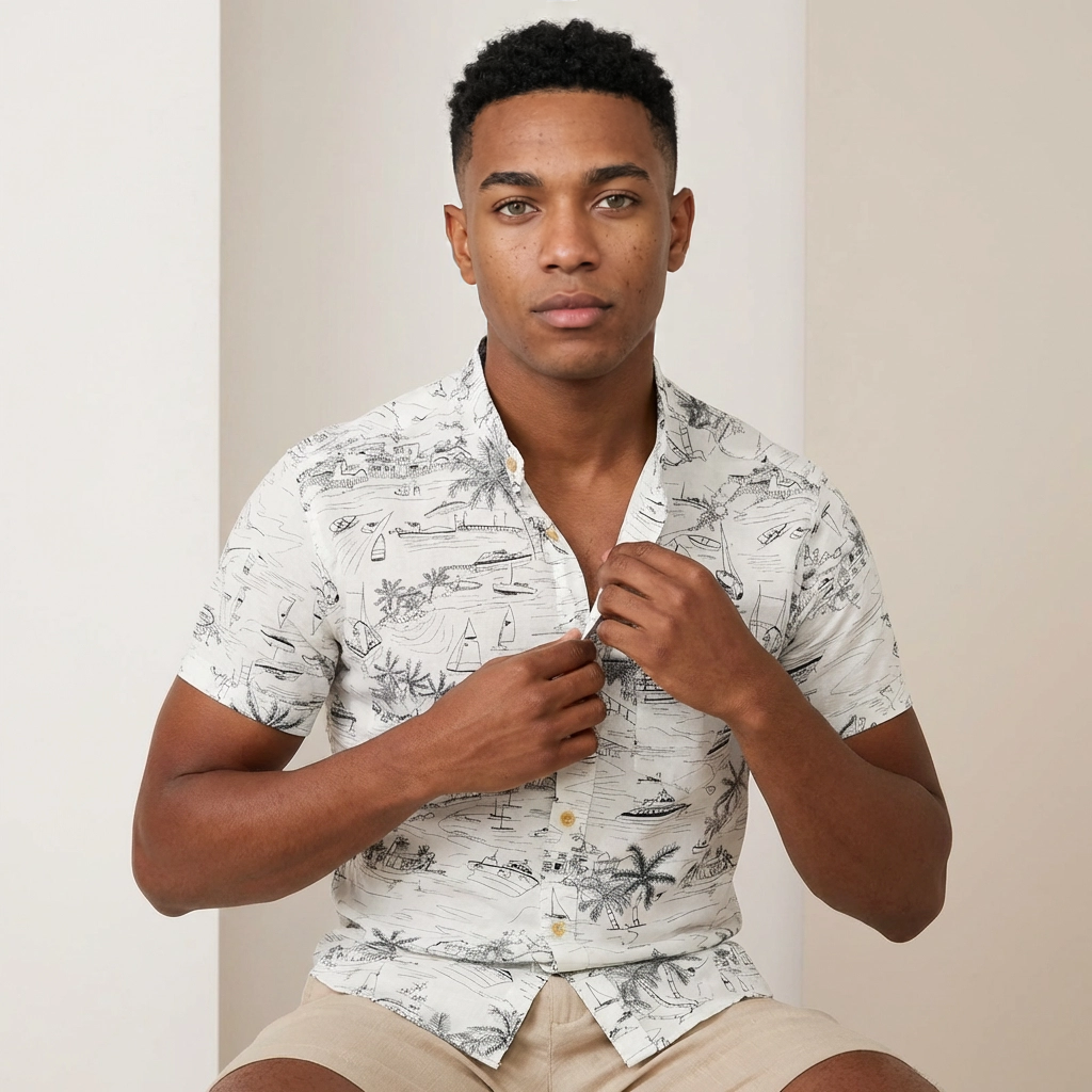 Camisa Lino - Costeras Fiumichino