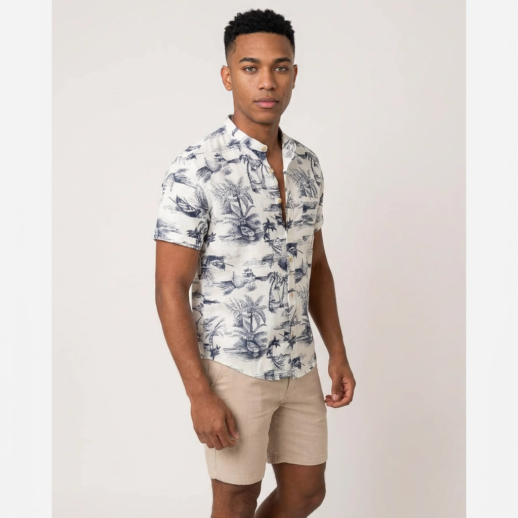 Camisa Lino - Boceto de Palma