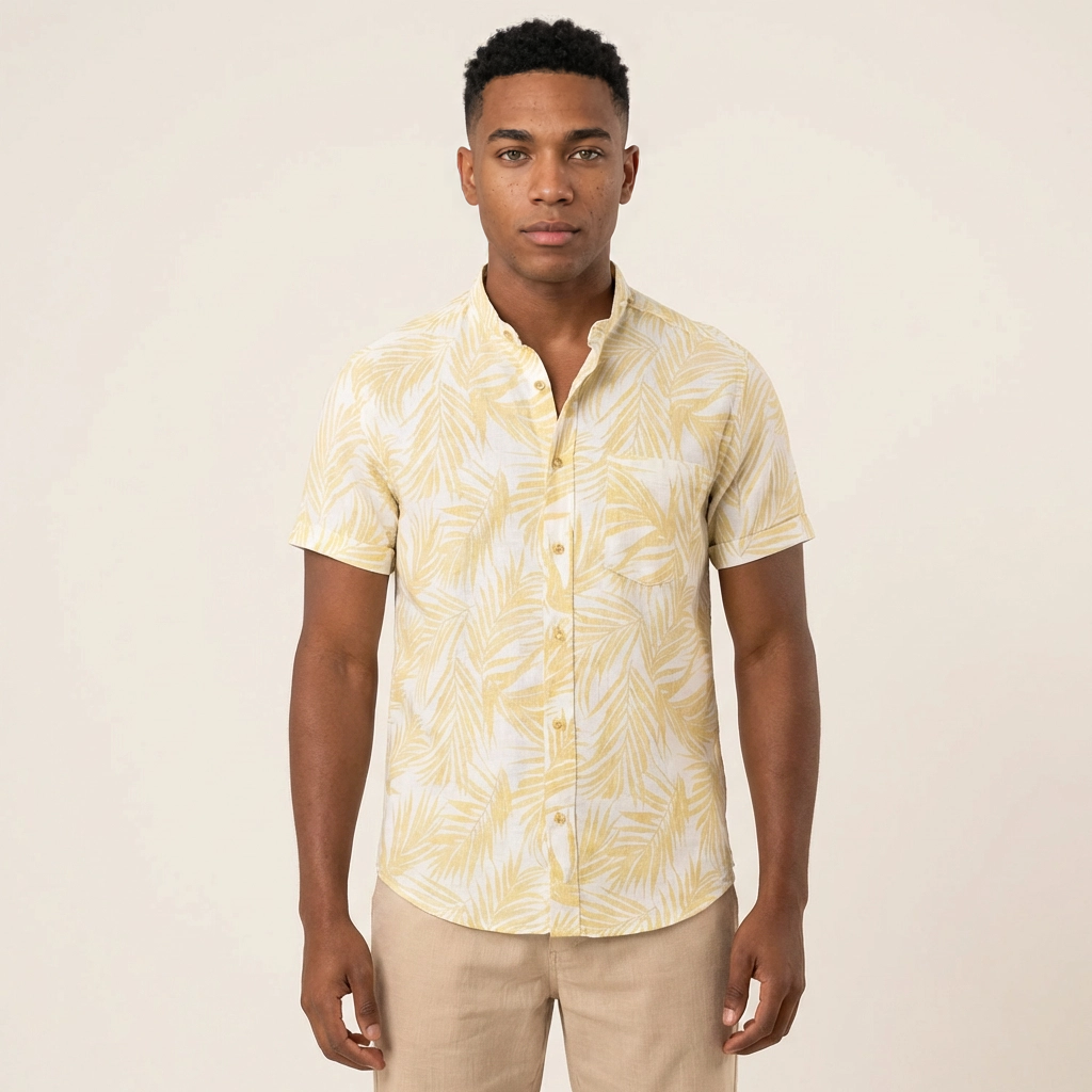 Camisa Lino - Palma De Oro