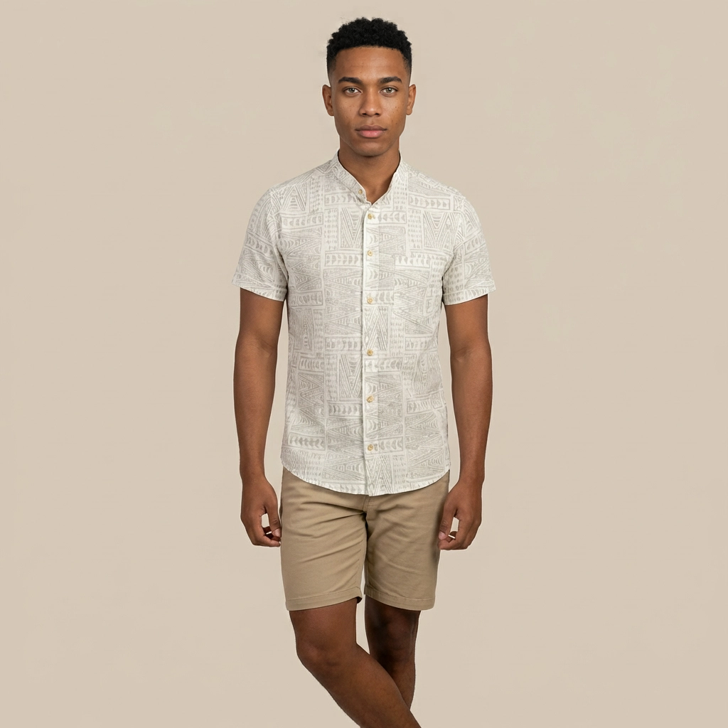 Camisa Lino - Tribu Beige