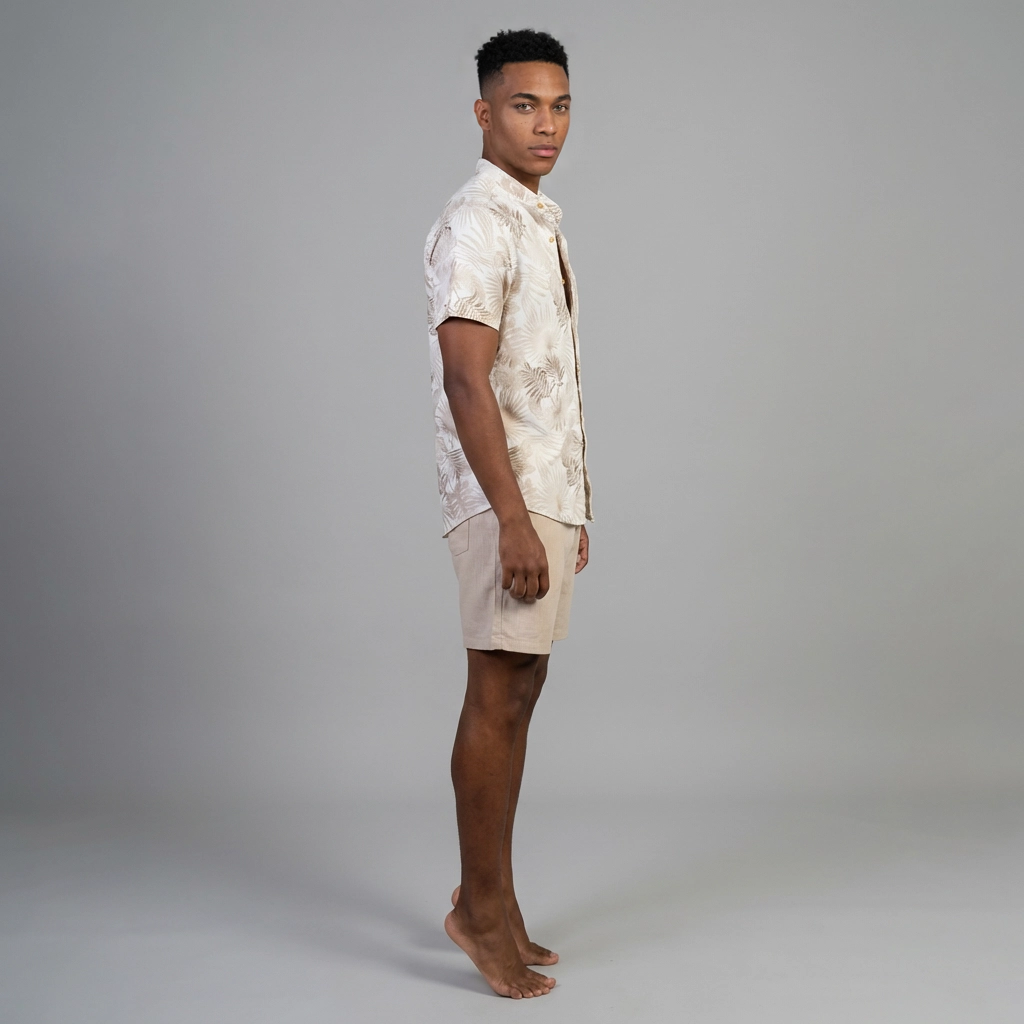 Camisa manga corta - Lujo tropical