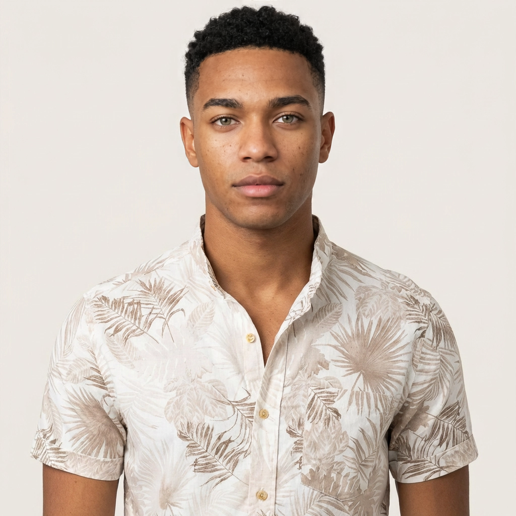 Camisa manga corta - Lujo tropical