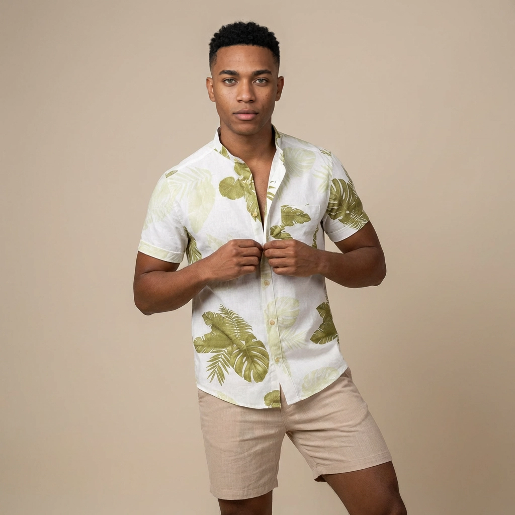 Camisa Lino - Trópico Suave