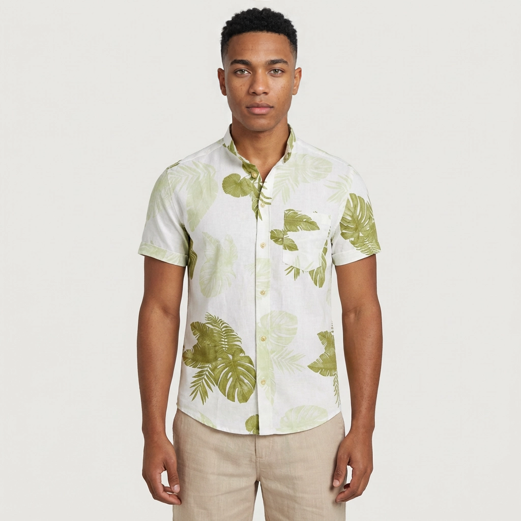 Camisa Lino - Trópico Suave