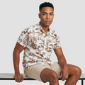 Camisa Lino - Retrato Tropical