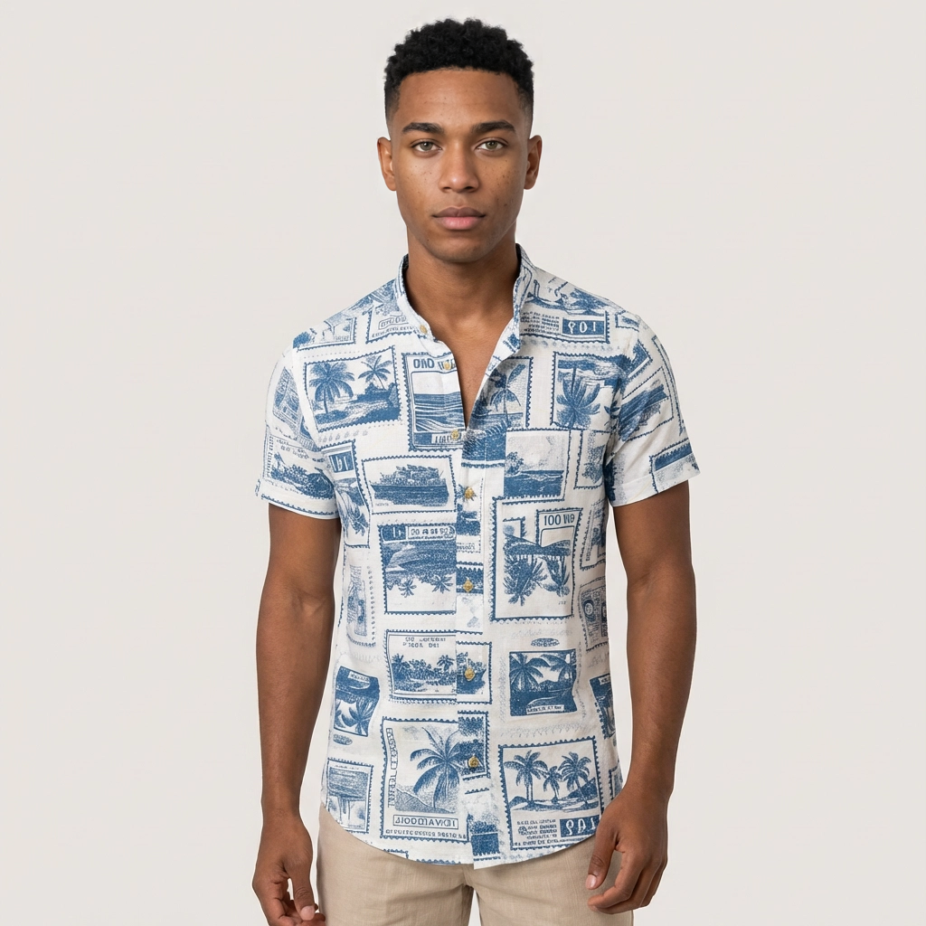 Camisa Lino - Postal Vintage