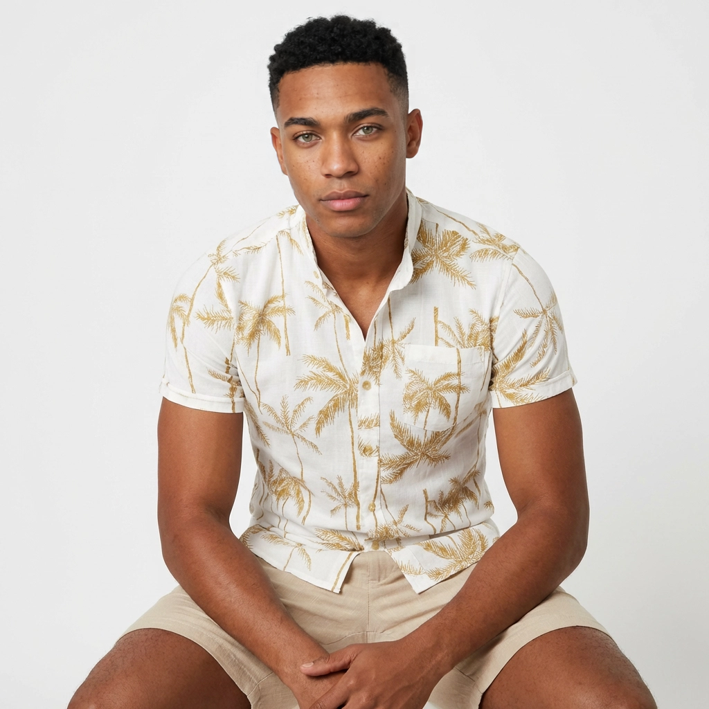 Camisa Lino  - Rivera Gold