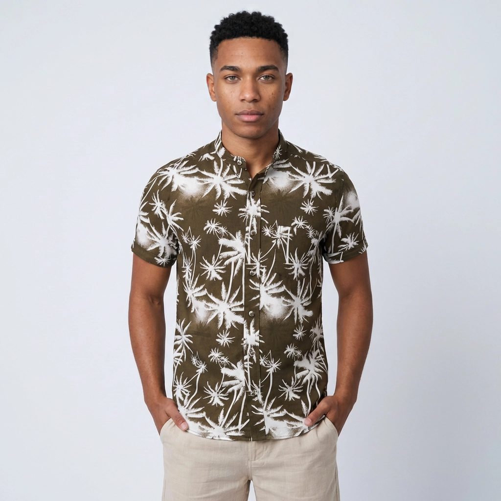 Camisa Chalís Chocolate - Coco Palmera
