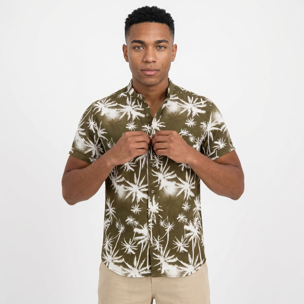 Camisa Chalís Chocolate - Coco Palmera
