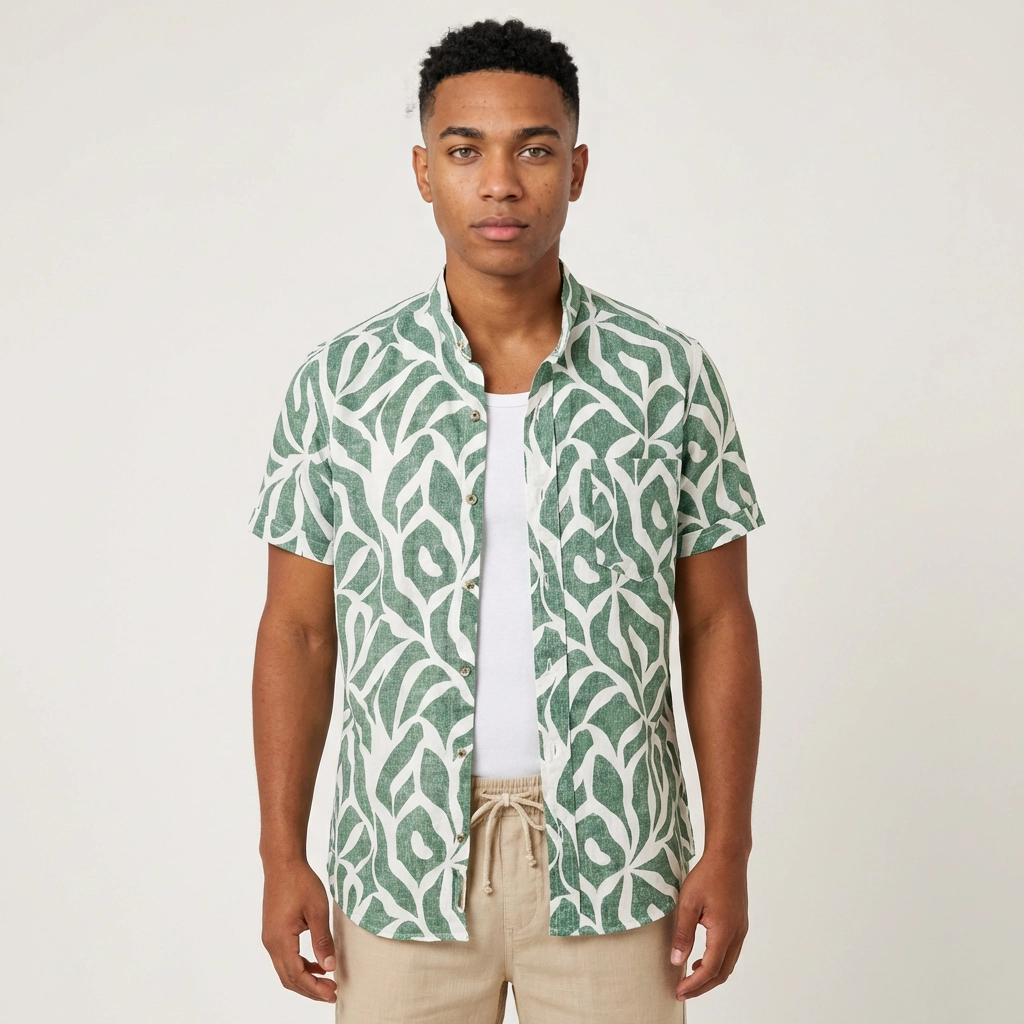 Camisa Chalís Verde Esmeralda - Amazonas