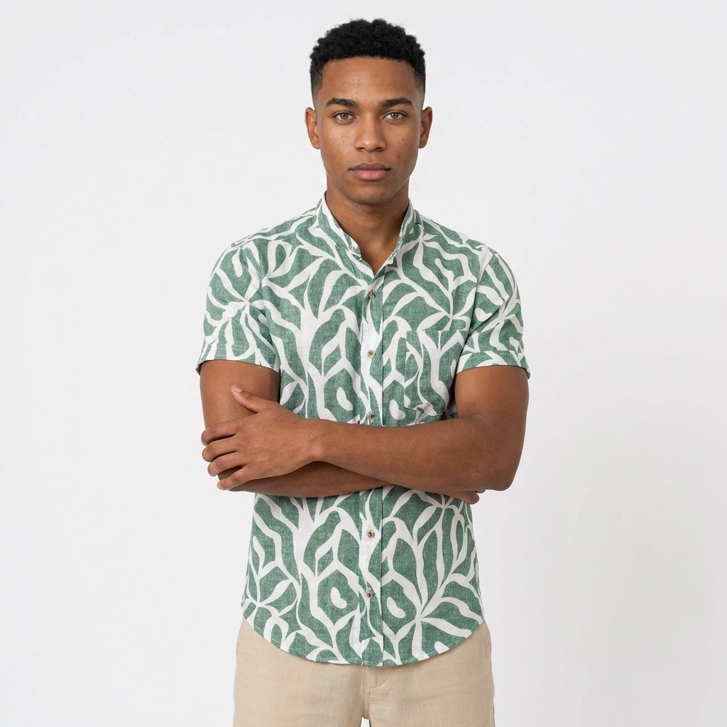 Camisa Chalís Verde Esmeralda - Amazonas